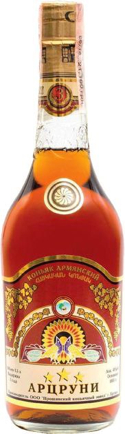 Бренді Вірменський Арцруні 3* 40% 0.5 л